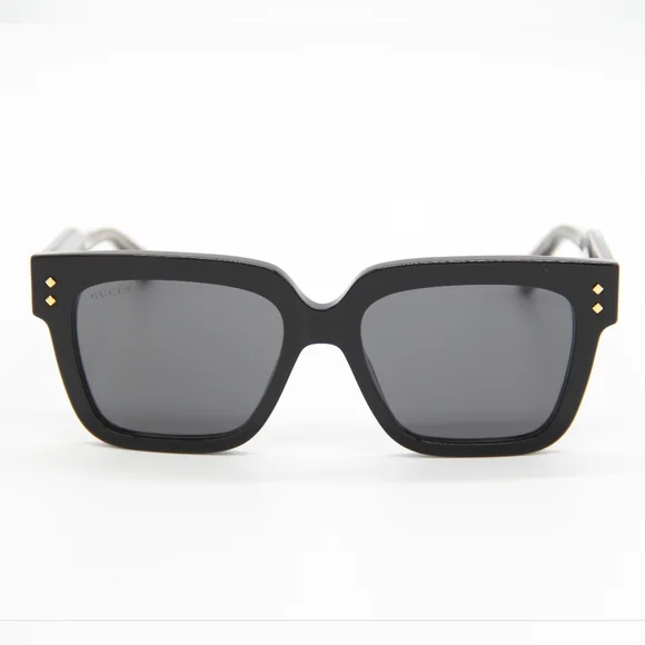 NEW GUCCI GG1084S 001 BLACK UNISEX SUNGLASSES